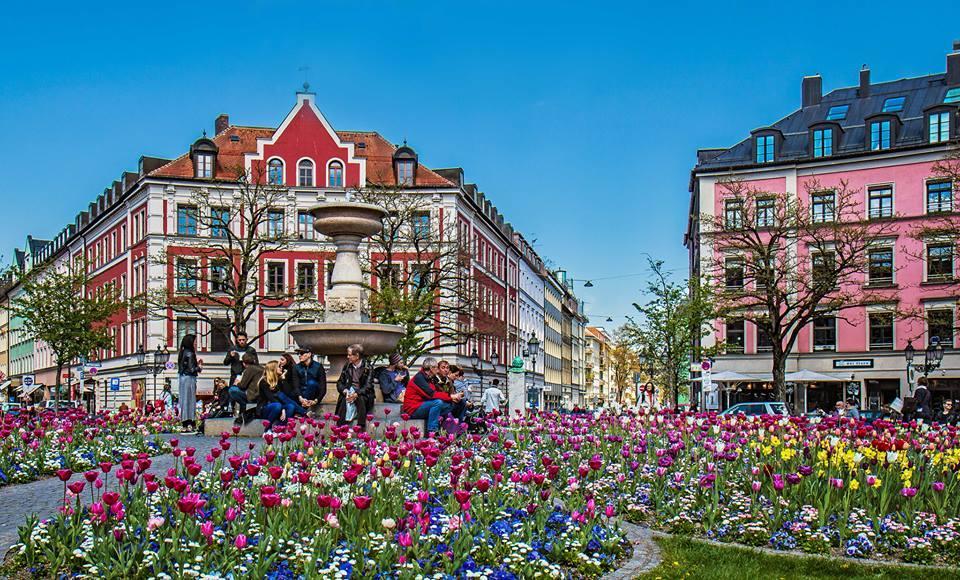 Апартаменты Beautiful House In The Heart Of Мюнхен Экстерьер фото